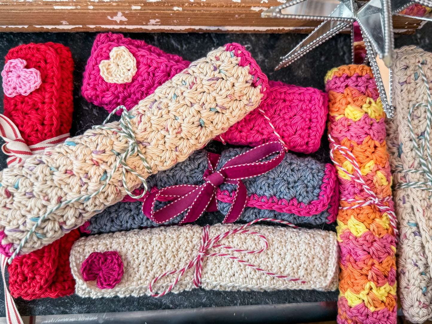 Handmade Washcloths (100% Cotton)
