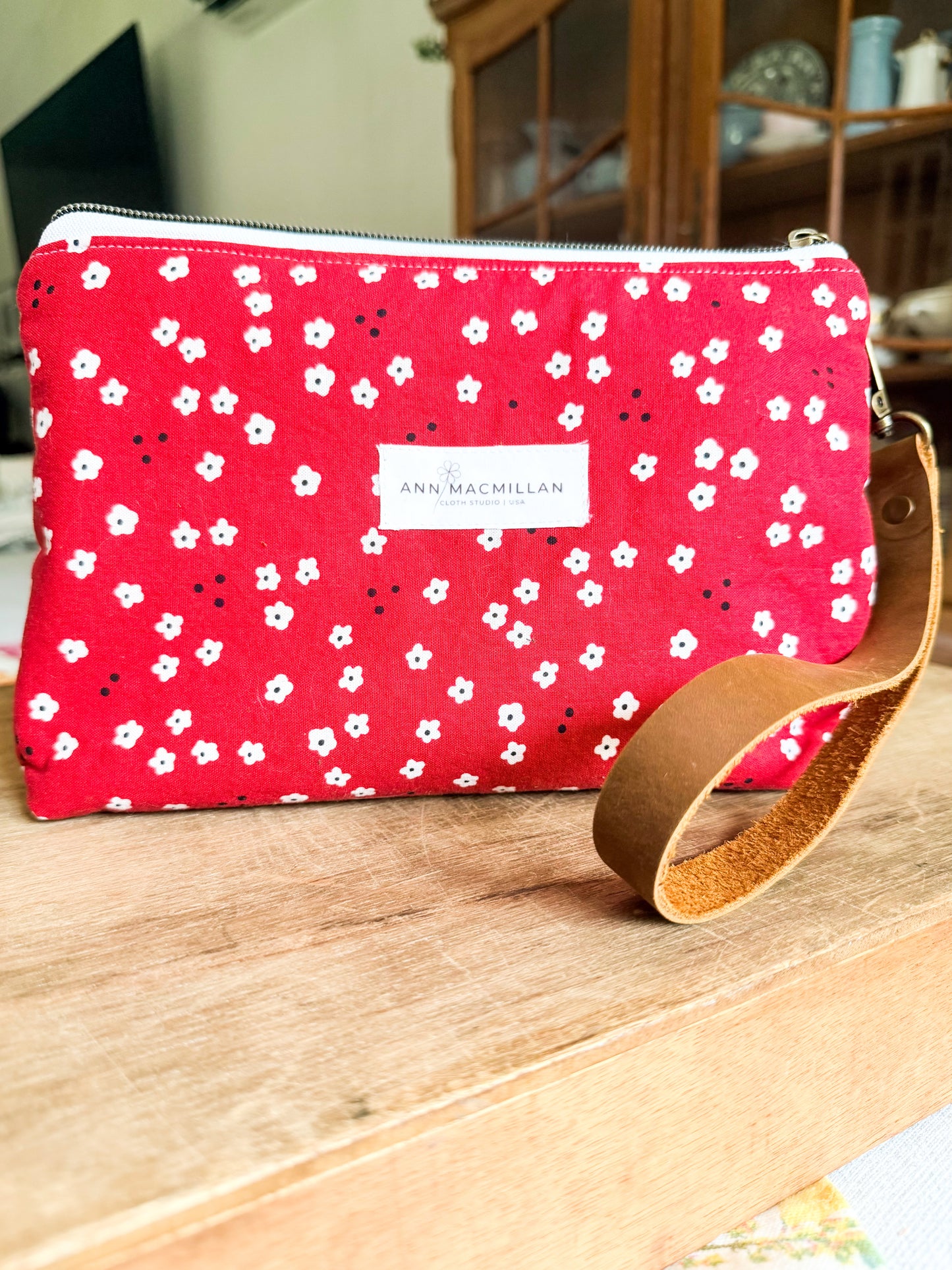 Saddle & Stitch Wristlet