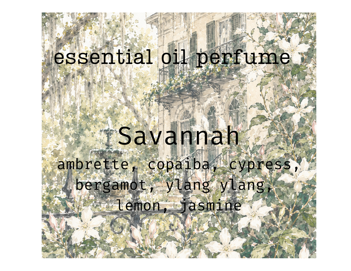 Essential Oil Perfume
