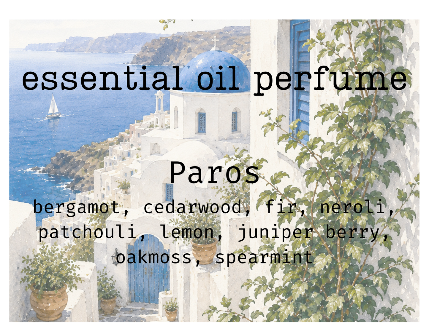 Essential Oil Perfume: Memories Series