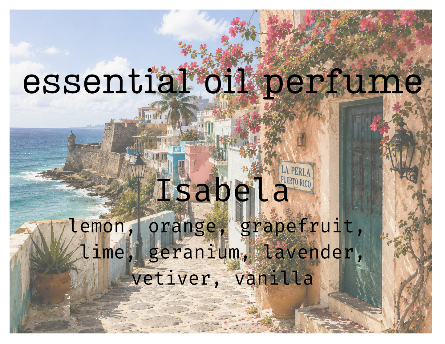 Essential Oil Perfume: Memories Series