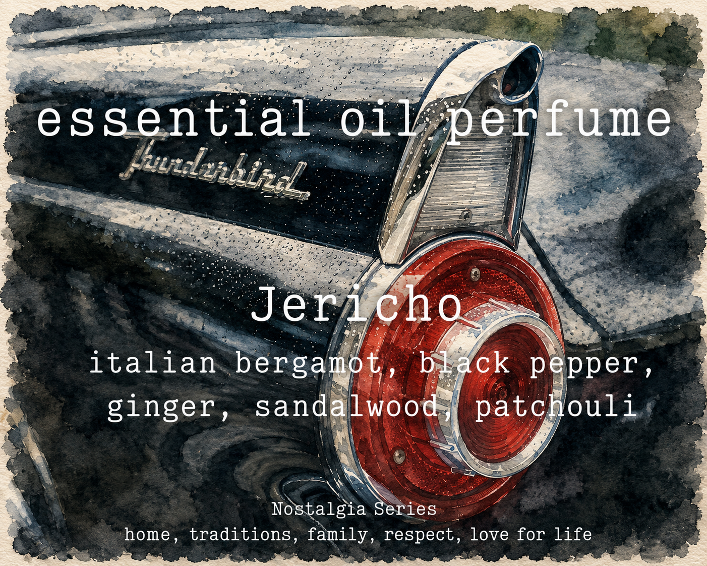 Essential Oil Perfume (Roll-on):  Nostalgia Series