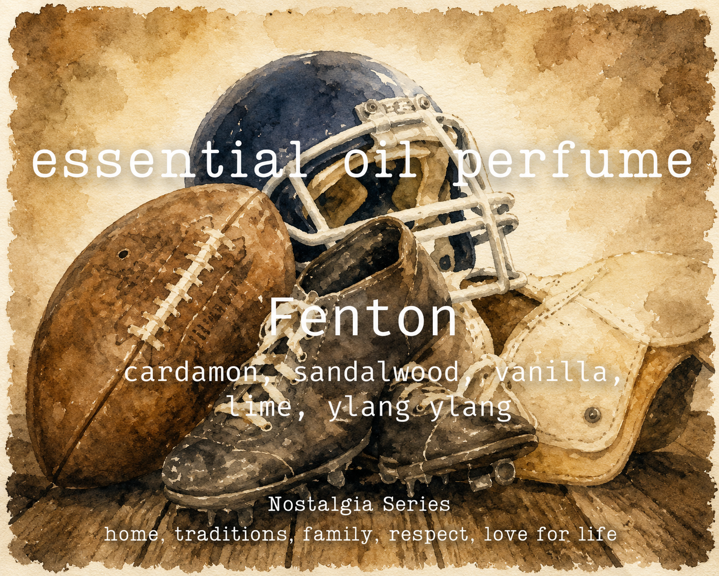 Essential Oil Perfume (Roll-on):  Nostalgia Series