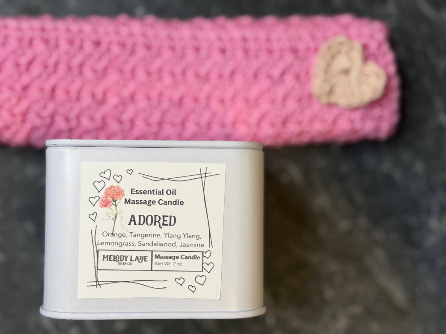 Massage Oil Candle