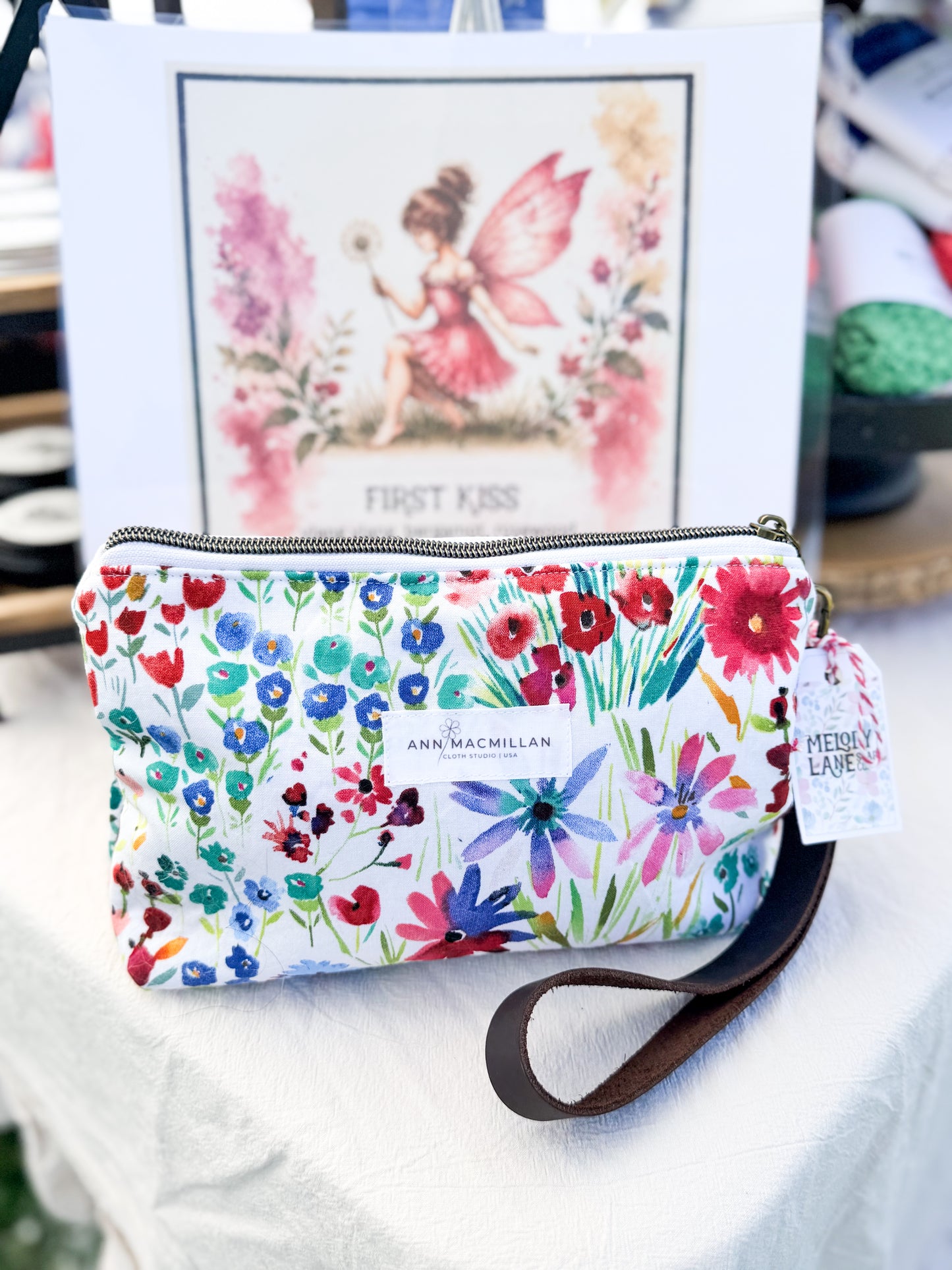 Saddle & Stitch Wristlet