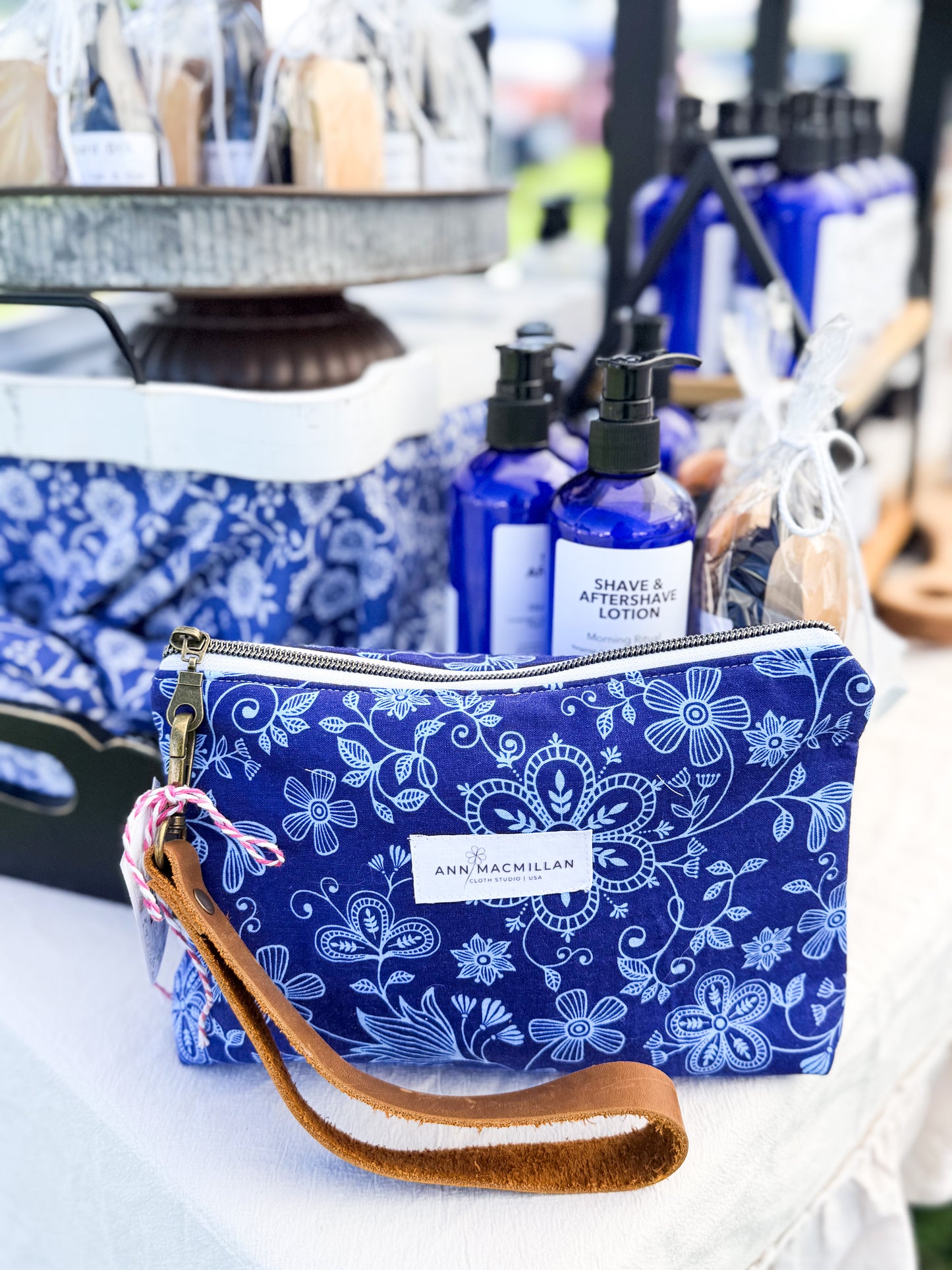 Saddle & Stitch Wristlet