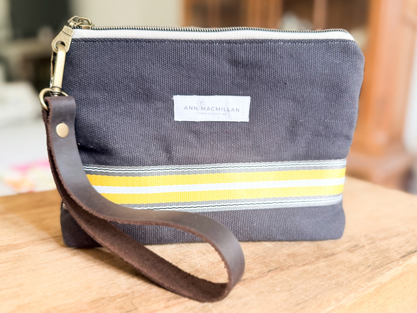 Saddle & Stitch Wristlet