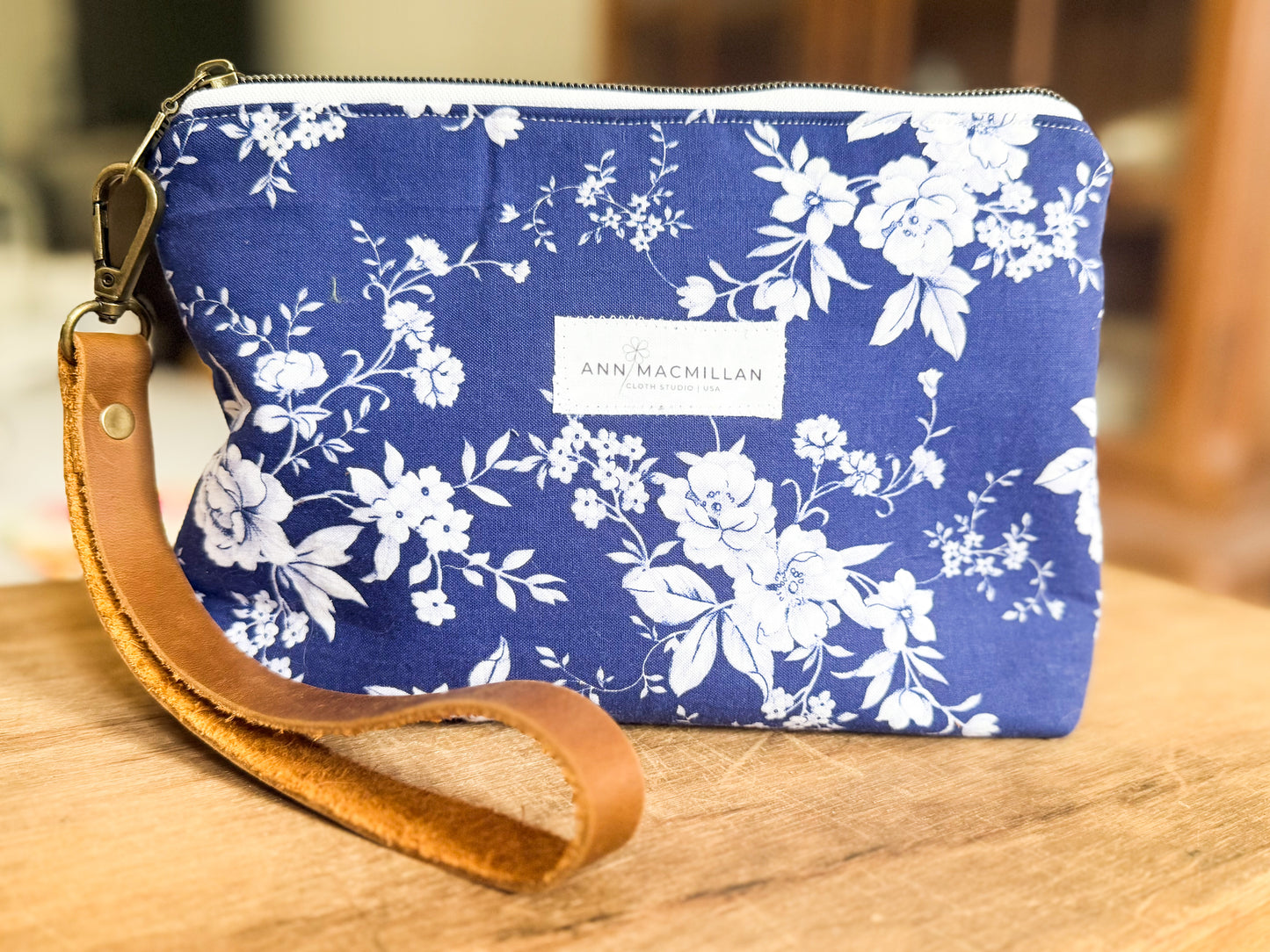 Saddle & Stitch Wristlet